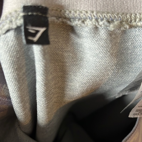 Gymshark Tight Leggings Gray Purple Size Small - Picture 7 of 9